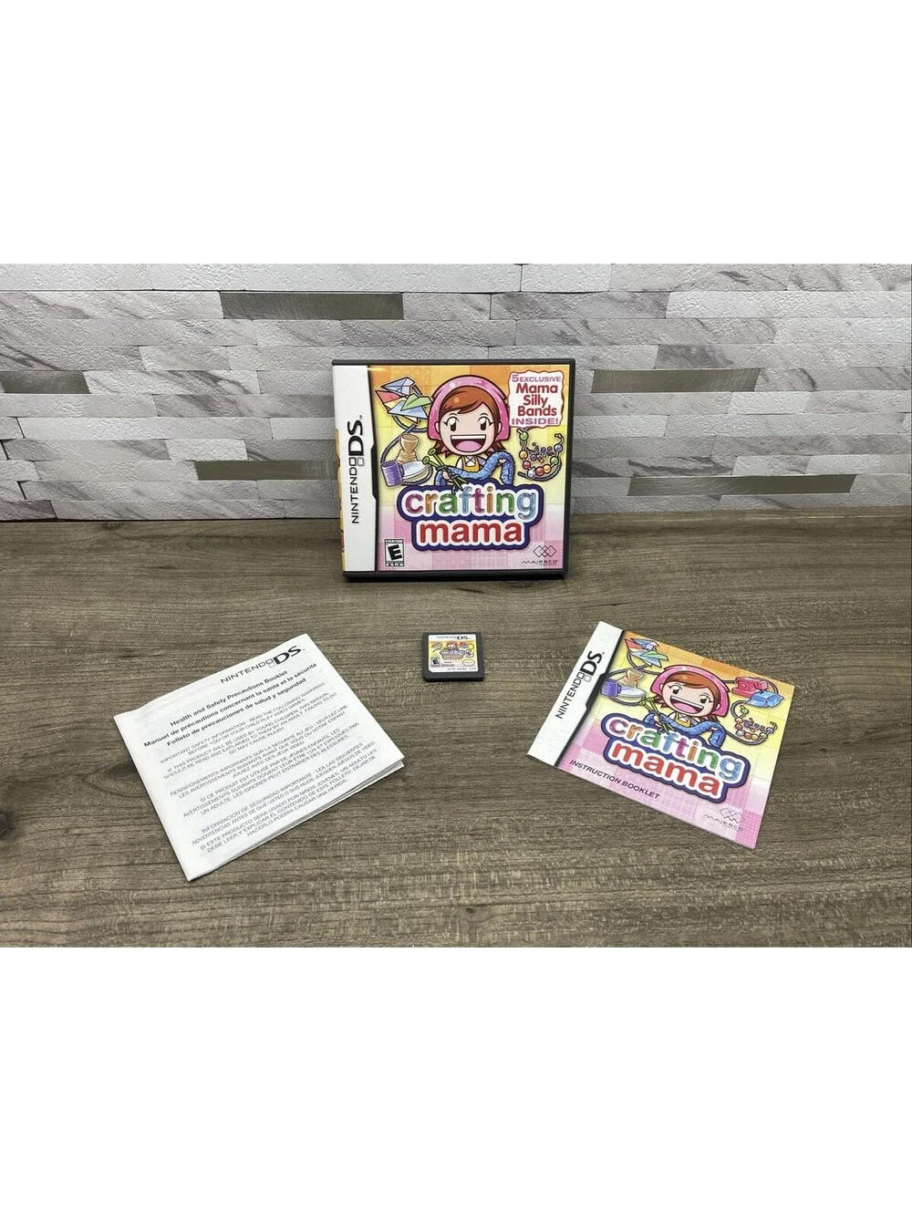 Crafting Mama (Nintendo DS, 2010) CIB - With Manual - FREE SHIPPING!
